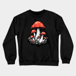 Amanita Mushroom Crewneck Sweatshirt